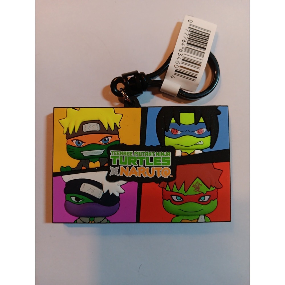 Teenage Mutant Ninja Turtles x Naruto EXCLUSIVE B Bag Clip NEW CHASE Secret Pull